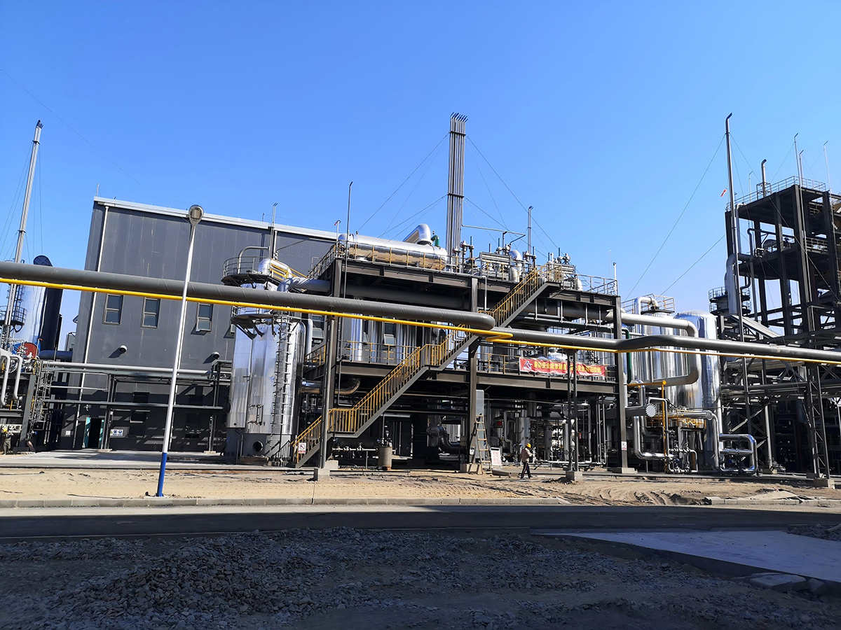 寧夏濱澤50000Nm3煤氣脫氧脫毒凈化裝置